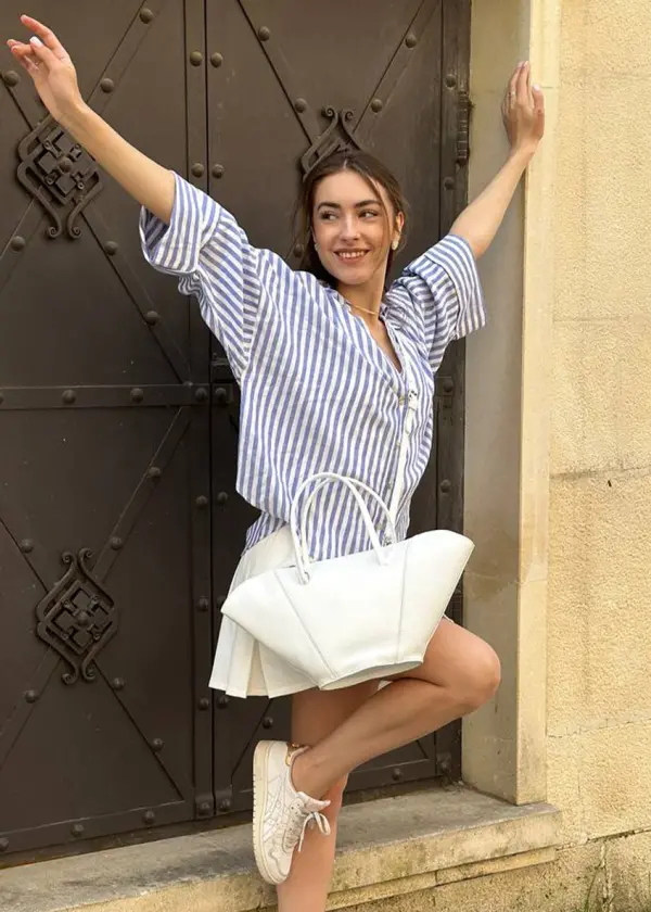 Сумка Bella Bertucci біла