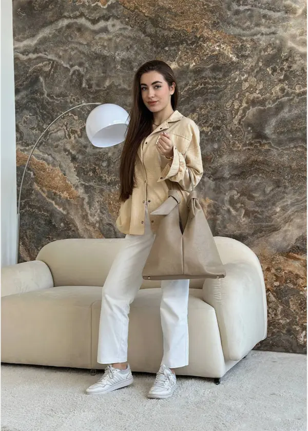 Сумка Bella Bertucci бежева